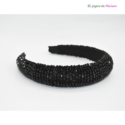 Diadema negra de fiesta