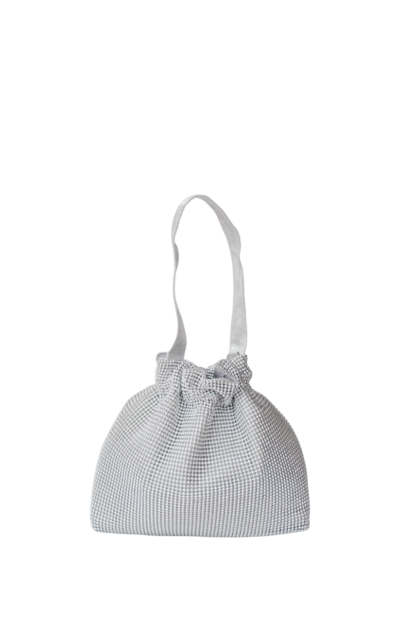 Bolso clutch bombonera plata - Imagen 6