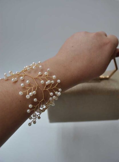 Brazalete perlas - Imagen 3