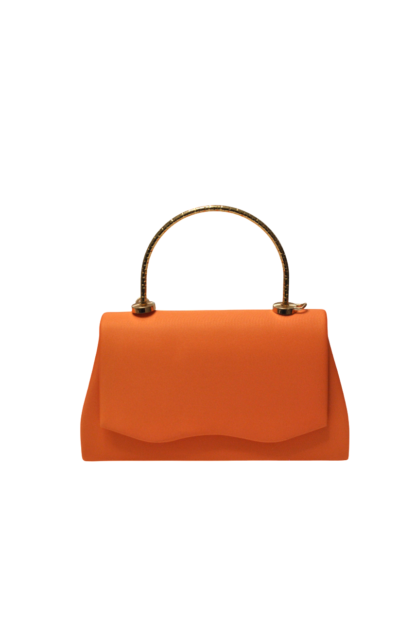 Bolsito clutch naranja