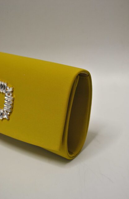 Cartera joya amarillo ocre - Imagen 2