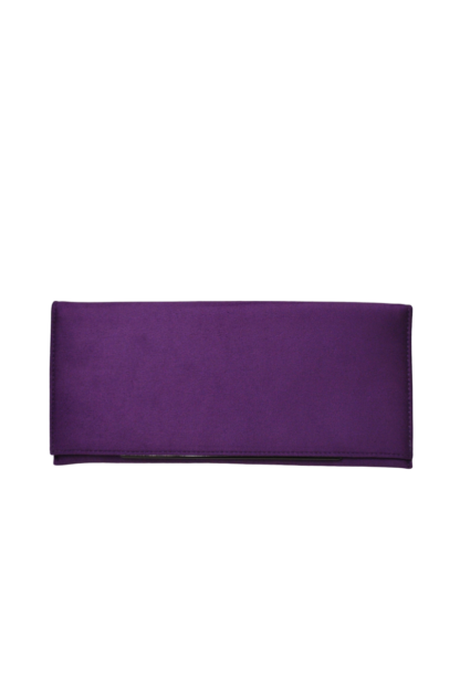 Cartera de fiesta morada