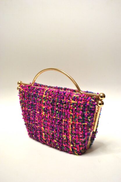 Clutch bugamvilla tweed - Imagen 2