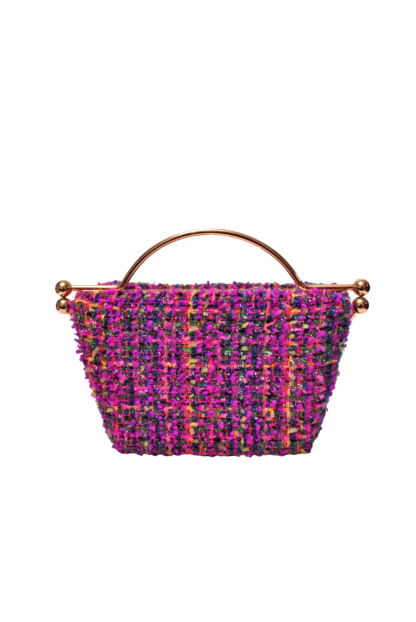 Clutch bugamvilla tweed